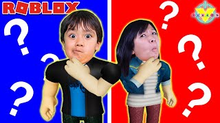 Ryan vs Mommy WOULD YOU RATHER ROBLOX Let's Play with Ryan's Mommy!