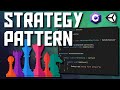 Change Behaviors with the Strategy Pattern - Unity and C#