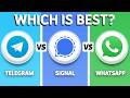 Telegram vs Signal vs Whatsapp (2026) - Which One Is BEST?