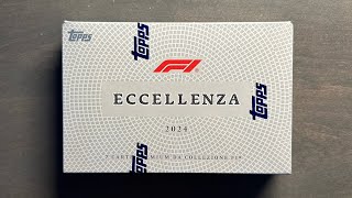 2024 Topps Eccellenza F1 Hobby Box Opening - Nasty Race-Worn Jumbo Relic!