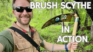 Brush Scythe in Action - 5/16/24