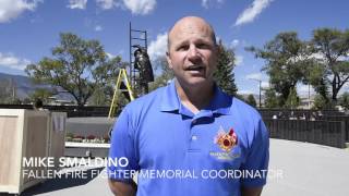 Fallen Fire Fighter Memorial Preparations