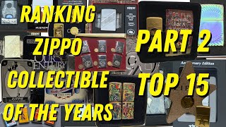 Ranking Zippo Collectibles of the Year Worst to Best Part 2 (TOP 15)