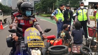 ANAK VESPA EXTREME DI RAZIA WARGA DAN DI TOLONG POLISI BAIK HATI