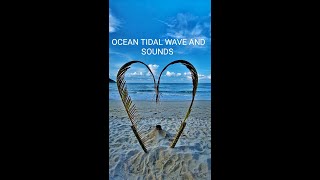 Ocean tidal wave and sounds #shorts
