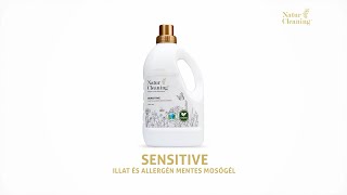 Naturcleaning Sensitive Illat-, és allergén mentes, környezetbarát és vegán mosógél