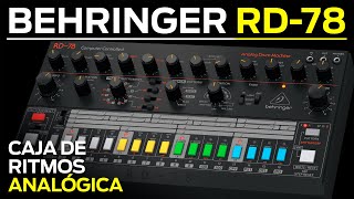 Behringer RD-78 | Caja de Ritmos con Roland CR-78 como Base