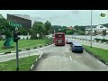 sbs transit trunk bus route 129 direction 2 hyperlapse