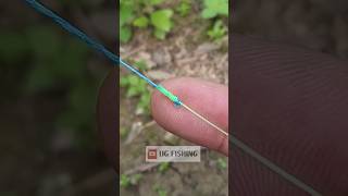 cara menyambung senar pancing yang paling mudah #fishingknot #simpulpancing #tutorial #tips #diy