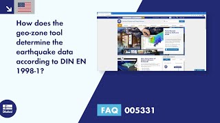 తరచుగా అడిగే ప్రశ్నలు 005331 | DIN EN 1998-1 ప్రకారం భూకంప డేటాను జియో-జోన్ సాధనం ఎలా నిర్ణయిస్తుంది?