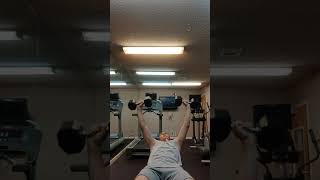 Chest press 25 lbs 25 reps