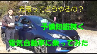 エコカーレース優勝ドライバーが日産リーフに乗ってみた。実は電気自動車初めてなんです。満タンで240kmって出てるけど実際どれくらい走れる？エコカー走りで燃費、じゃない電費はよくなるか？