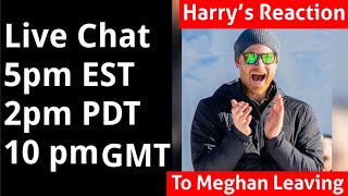 Live Chat Today! Let's Talk INVICTUS!  Latest Harry and Meghan News