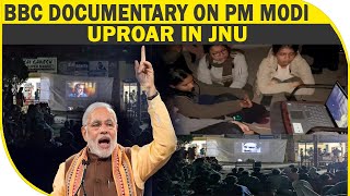 BBC documentary on PM Modi - uproar in JNU | BBN NEWS