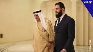 Bahrain's Foreign Minister holds talks with leader of Hayat Tahrir al-Sham in Damascus