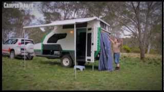 Camper Trailer Australia tests the Track Topaz Series 2 for the Off-Road Camper Trailer Awards 2013