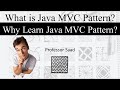What is Java MVC Pattern? Why use Java MVC Pattern?