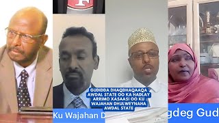 Gudidda Dhaqdhaqaaqa Awdal State oo Ka Hadlay Arrimo Xasaasi oo Ku Wajahan Dhulweynaha Awdal State