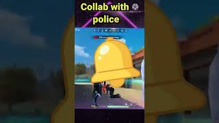 Free fire collab with police spector 😮😮 #shorts #factfire #freefirefact
