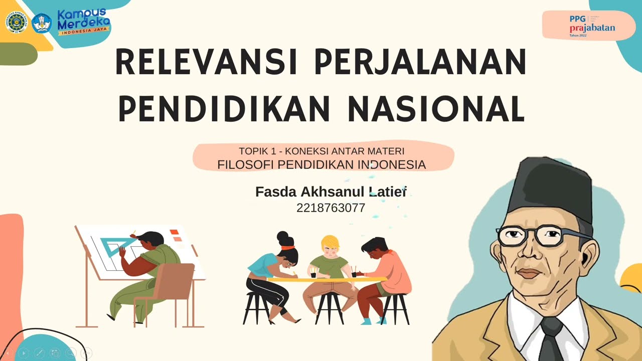 RELEVANSI PERJALANAN PENDIDIKAN NASIONAL | TOPIK 1 - FILOSOFI ...