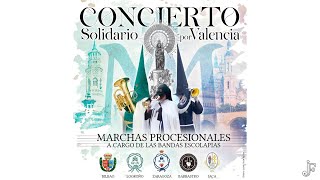 CONCIERTO SOLIDARIO POR VALENCIA - Marchas procesionales a cargo de las bandas Escolapias.