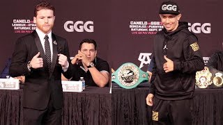 CANELO VS GGG 2- THE FULL FINAL PRESS CONFERENCE VIDEO