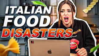 The Pasta Queen REACTS to Italian Food Tragedies