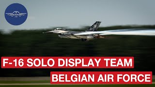 Belgian Air Force, F 16 Solo Display Team -  SIAF 2021 (AEROsport)