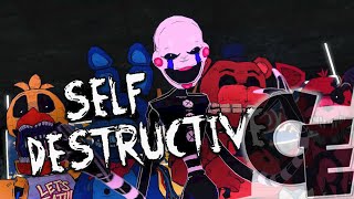 FNAF 2 SONG "SELF DESTRUCTIVE | Rockit Music [Chorus Extension]