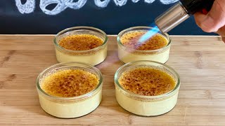 Crème Brûlée Easy Recipe 😋 Best recipe ever 😉