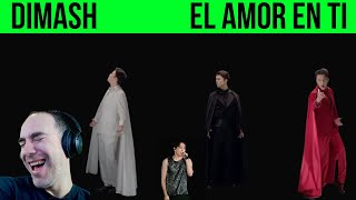 4 Dimashes!!!   Dimash Reaction to El Amor En Ti (Almaty Live)