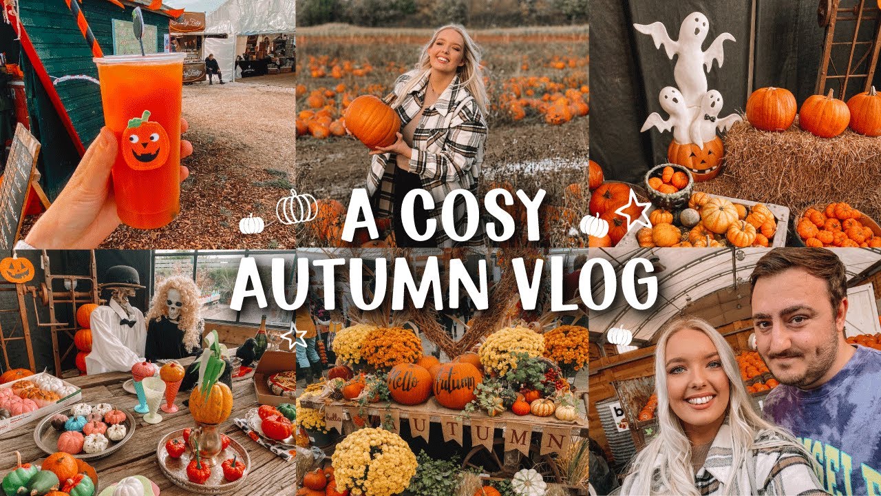 A Cosy Autumn Vlog Pumpkin Patch Vlog 2022 Bells Pumpkin Patch