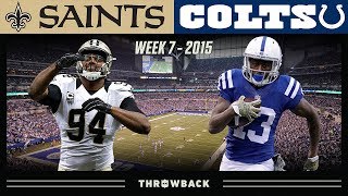 A Little Too Little Too Late! (Saints vs. Colts 2015, Week 7)