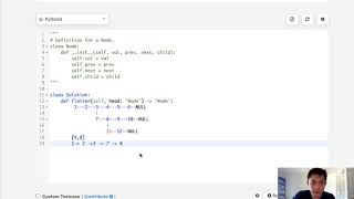 Leetcode - Flatten a Multilevel Doubly Linked List (Python)