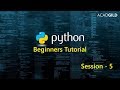 Python Tutorials for Beginners Part 5 | Python Programming Tutorial | Python Basics