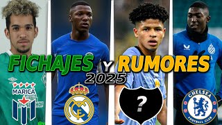 ¡Fichajes y Rumores CONFIRMADOS Ecuatorianos Enero 2025! - Caicedo Real Madrid, Ordóñez Club y más!