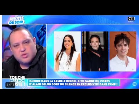 TPMP Affaire Delon Le Garde Du Corps Charge Le Fils D'Alain Delon - YouTube