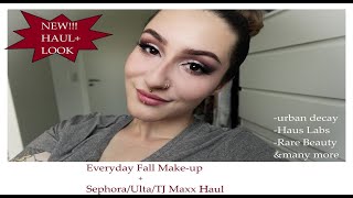 TUTORIAL: Fall Make-Up Look & Sephora / Ulta / Beauty Bay  Make-Up Haul