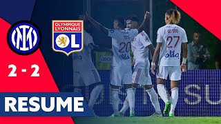 Résumé Inter Milan - OL | Dernier match de préparation | Olympique Lyonnais