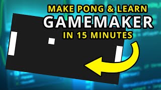 Turbo Tutorial - How to make Pong in 15 minutes & learn GameMaker!
