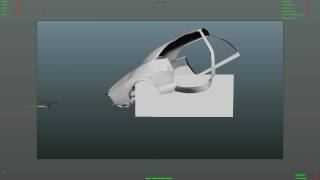 car crash maya - ncloth