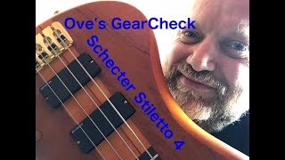 Ove's GearCheck | Schecter Stiletto 4