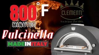 Fire It Up \u0026 Feast! 🍕 Pulcinella by Clementi: Pizza Oven Magic in Action 🔥