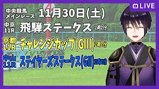 【ゆるく複勝予想】11月30日 土曜日編【中央競馬メイン】