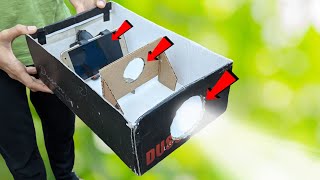 How to make Projector with Two lens arrangement| Smartphone Projector|