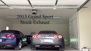 2013 Corvette Grand Sport Exhaust