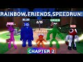 RAINBOW FRIENDS SPEEDRUN Rainbow Friends Chapter 2! (Roblox RF)