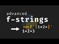 Python F-Strings: Advanced Tips and Tricks