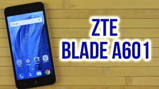 Распаковка ZTE Blade A601 Gold