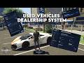 Used Vehicles Dealership System | FiveM Script | ESX, Qb core